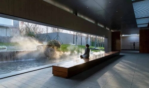 禪意景觀丨極簡設計思路，隱于市的禪意空間