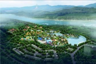 魯山大佛度假區旅游規劃效果圖