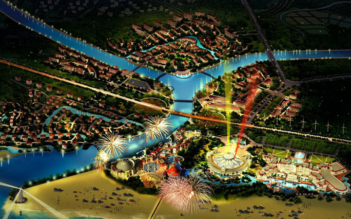 青島海泉灣溫泉規劃圖