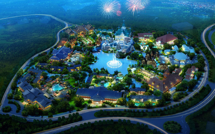 恒大廣東恩平泉都溫泉規劃設計圖