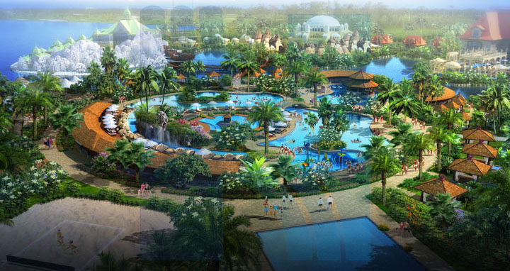 ?；◢u溫泉城飄香溫泉設計效果圖