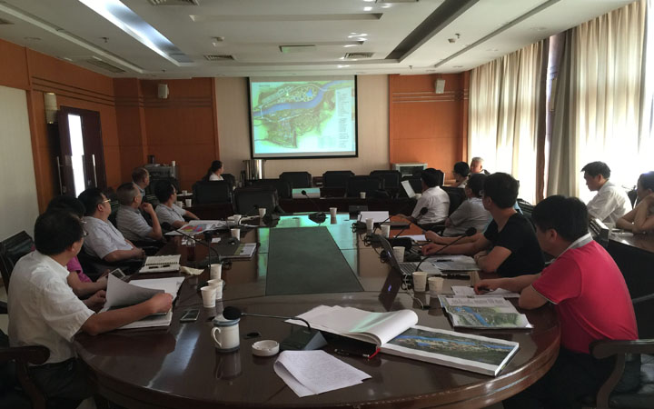 重慶萬州中華易溫泉項目詳細規劃方案匯報現場